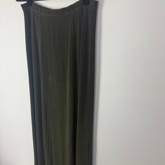 Vintage Picadily Fashions Womens Whimisgoth Long Maxi Dark Green Skirt Medium - Picture 4 of 11